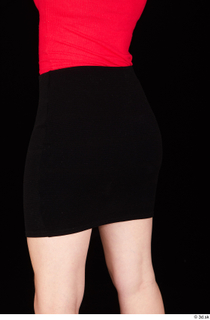 Charlie Red black skirt business dressed hips 0004.jpg